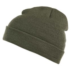 Bonnet acrylique fin Kaki