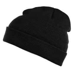 Bonnet acrylique fin Noir
