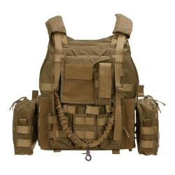 Gilet tactique Rangers Cordura Coyote