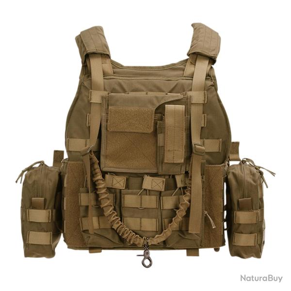 Gilet tactique Rangers Cordura Coyote