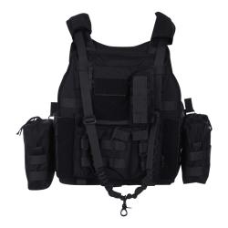 Gilet tactique Rangers Cordura Noir