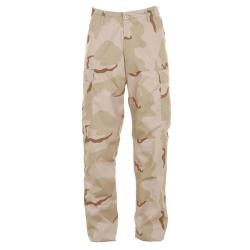 Pantalon de treillis BDU US Army Camouflage D&eacute;sert, 2XS