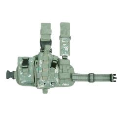 Holster molle de cuisse pour gaucher Camouflage ACU