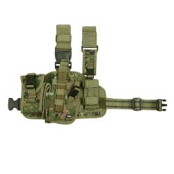 Holster molle de cuisse pour gaucher Camouflage Digital
