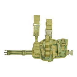 Holster molle cuisse pour droitier Camouflage ICC FG