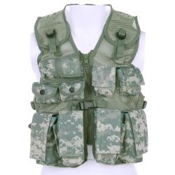 Gilet tactique enfant camoufl&eacute; Camouflage ACU