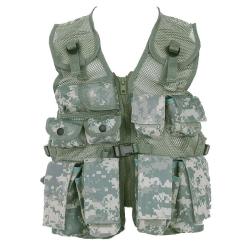 Gilet tactique enfant camoufl&eacute; Camouflage ACU