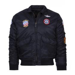 Blouson aviation CWU enfant Noir, XL (11-12ans)