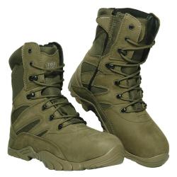 Chaussures tactiques Recon hautes Kaki