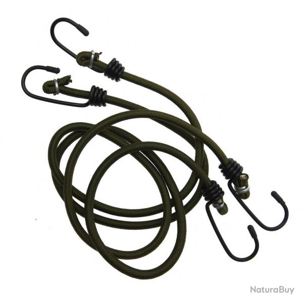 Lot de 2 tendeurs 76cm Kaki