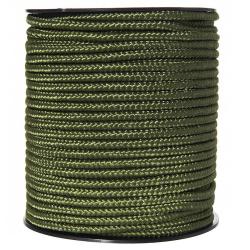 Rouleau de corde 5mm 60m Kaki