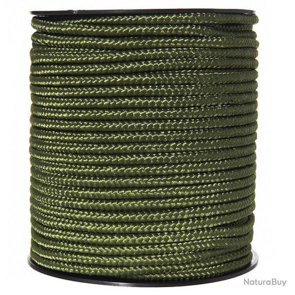 Rouleau de corde 5mm 60m Kaki