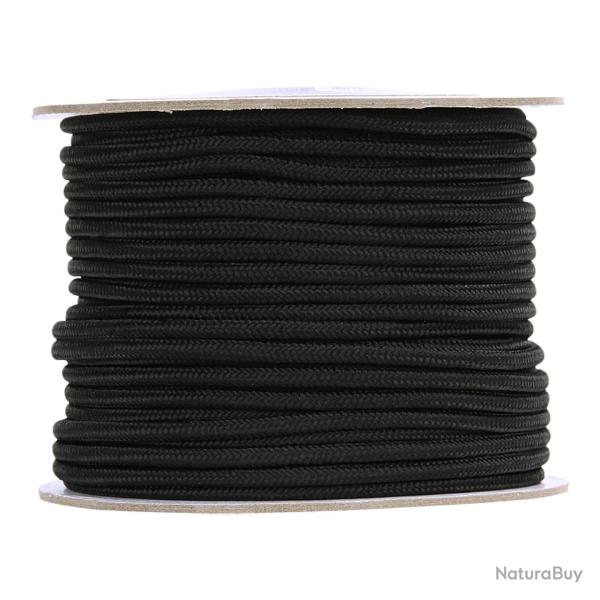 Rouleau de corde 5mm 60m Noir