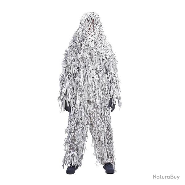 Combinaison de camouflage Gillie recon. Jackal Camouflage Snow L