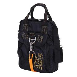 Sac toile parachute n&deg;4 Noir