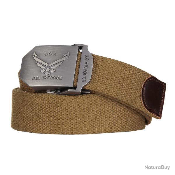 Ceinture toile 35mm US Air Force Coyote