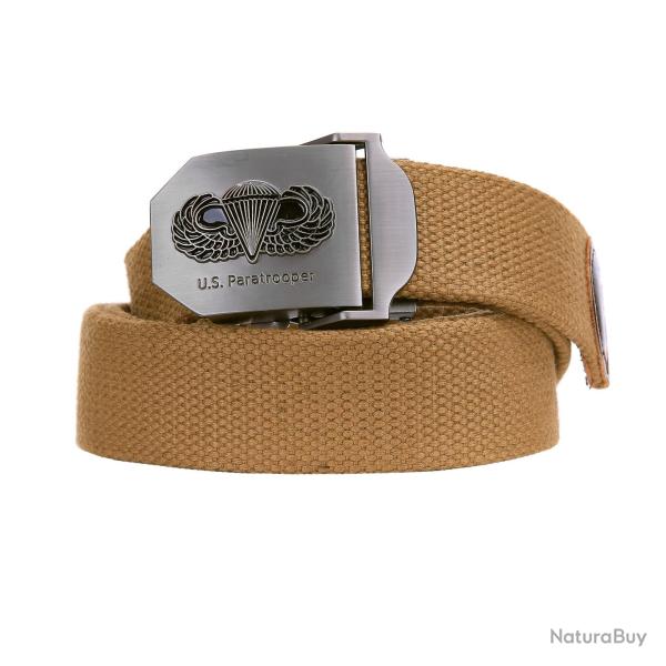 Ceinture toile 35mm US Paratrooper Coyote