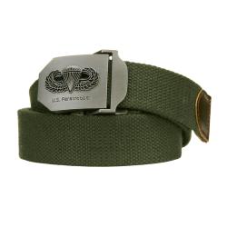 Ceinture toile 35mm US Paratrooper Kaki
