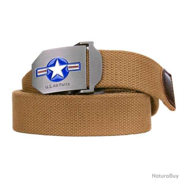 Ceinture toile 35mm US Air Force WWII Coyote