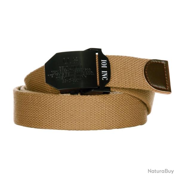 Ceinture toile 35mm US Coyote, 130