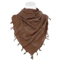 Keffieh foulard Palestinien Marron