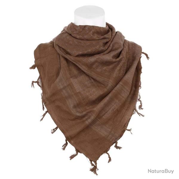 Keffieh foulard Palestinien Marron