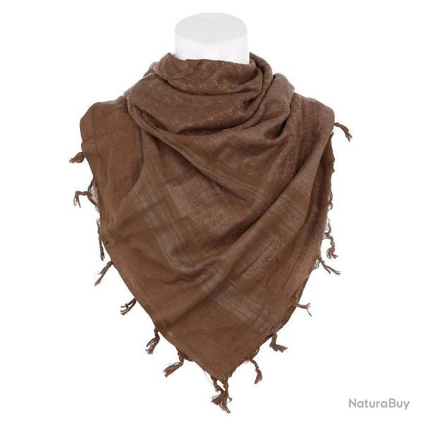 Keffieh foulard Palestinien Marron