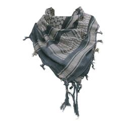 Keffieh foulard Palestinien Gris/Sable