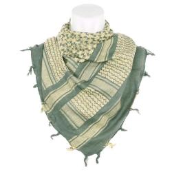 Keffieh foulard Palestinien Vert/Beige