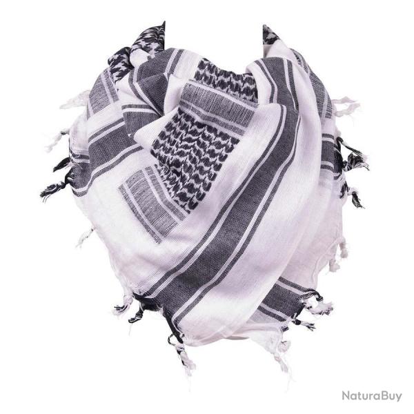 Keffieh foulard Palestinien Noir/Blanc