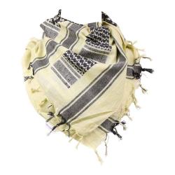 Keffieh foulard Palestinien Noir/Sable