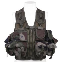 Gilet tactique camouflage fran&ccedil;ais