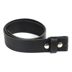 Ceinture cuir 40mm sans boucle