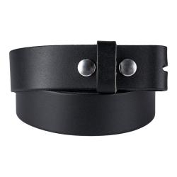 Ceinture cuir 40mm sans boucle