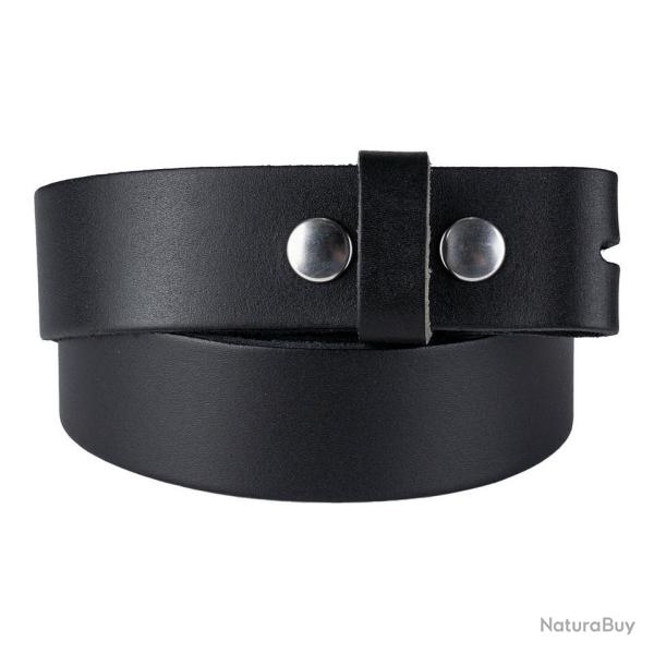 Ceinture cuir 40mm sans boucle