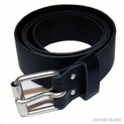 Ceinture cuir 40mm avec boucle Noir