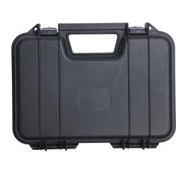 DESTOCKAGE - MALLETTE NOIRE PLASTIQUE 7X19X31CM