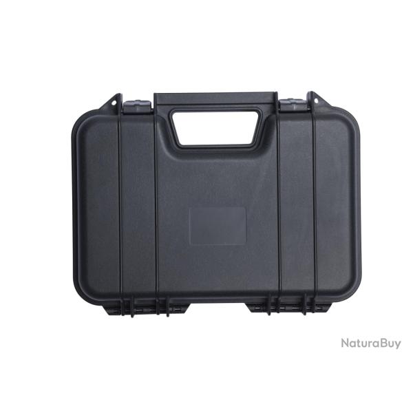 DESTOCKAGE - MALLETTE NOIRE PLASTIQUE 7X19X31CM