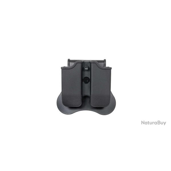 DESTOCKAGE - PORTE CHARGEUR AMOMAX UNIVERSEL SAUF 1911 NOIR