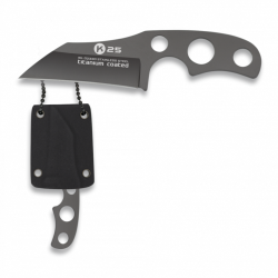DESTOCKAGE - Couteau K25. Rev&ecirc;tu en titane. Kydex