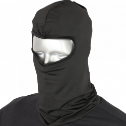 DESTOCKAGE - Cagoule noir BARBARIC. Polyester