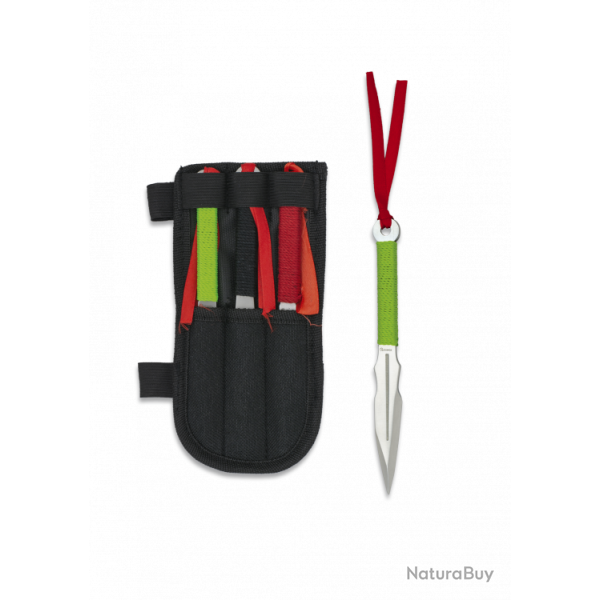 DESTOCKAGE - Set 3 couteaux � lancer Albainox.15.9 cm
