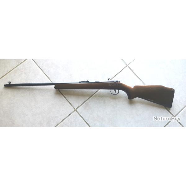 Carabine Anschutz 22 long rifle monocoup sans rail montage lunette