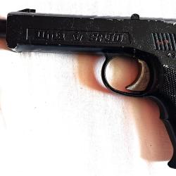 COLLECTOR ! Pistolet UMA SP50 &agrave; air comprim&eacute;, piston ressort, cal. 4.5mm, fonctionnel