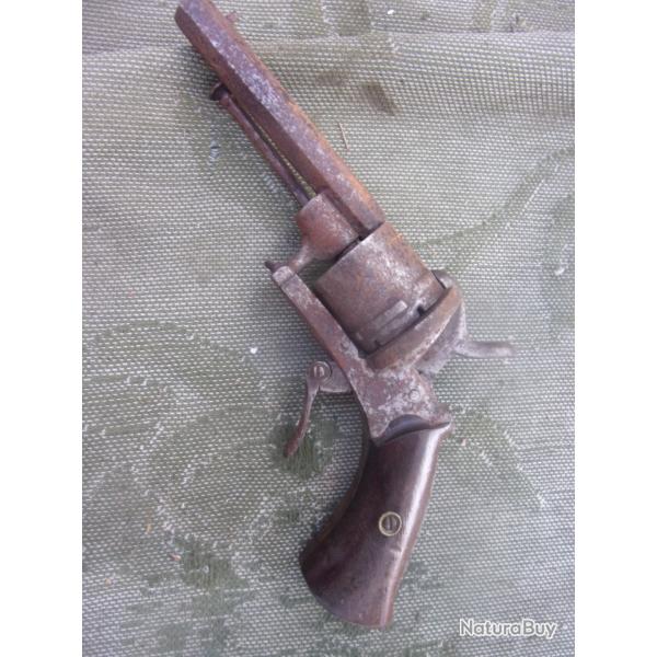 revolver type Lefaucheux long. 16,5 cm