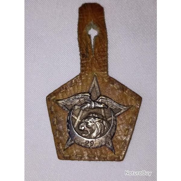 Insigne du 29�me R�giment de Tirailleur Alg�rien levant 1941