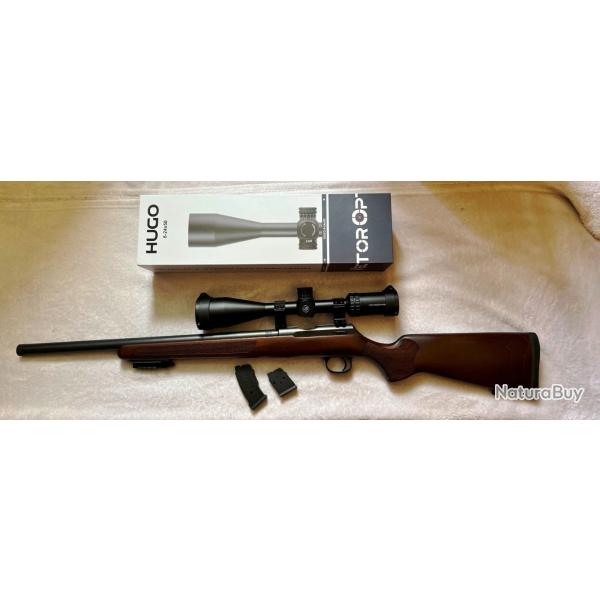 CZ 457 Varmint 22LR + Vector Optics Hugo 6-24x50 SFP