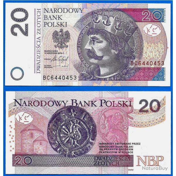 Pologne 500 Zlotych 2016 Neuf Europe Centrale Billet