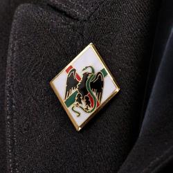 Insigne militaire L&eacute;gion &eacute;trang&egrave;re : 1er RE Regiment Etranger - Arthus Bertrand