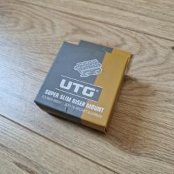 Rail R&eacute;hausseur Picatinny UTG Super Slim (0.5 pouces/12.7mm)